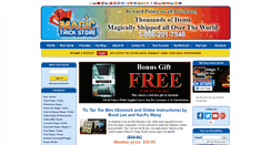 Desktop Screenshot of magictrickstore.com